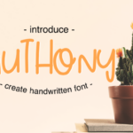 Authony Font - Featured Image