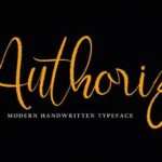 Authorize Font - Featured Image