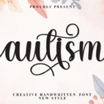 Autism Font - Featured Image
