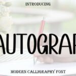Autografi Font - Featured Image