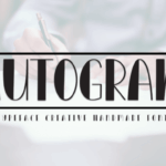 Autogram Font - Featured Image