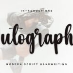 Autography Font - Featured Image