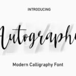 Autography Font - Featured Image