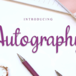 Autography Font - Featured Image
