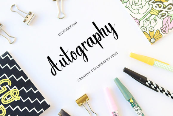 Autography Font - Featured Image