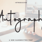 Autography Font - Featured Image