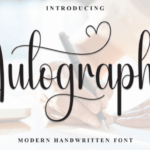 Autography Font - Featured Image