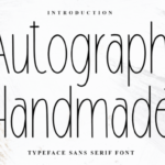 Autography Handmade Font - Featured Image
