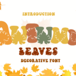 Autumn Leaves Font - Featured Image