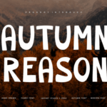 Autumn Reason Font - Featured Image