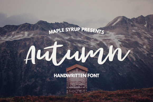 Autumn Script Font - Featured Image