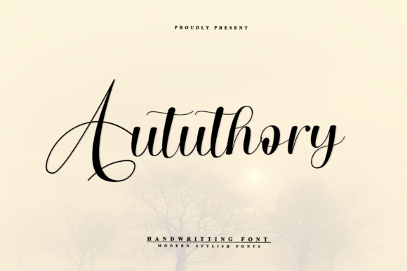 Aututhory Font - Featured Image