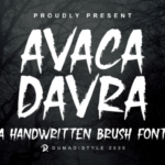 Avaka Davra Font - Featured Image