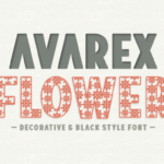 Avarex Flower Font - Featured Image