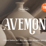 Avemon Font - Featured Image
