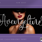Avengeline Font - Featured Image