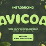Avicoa Font - Featured Image