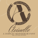 Avinelle Monogram Font - Featured Image