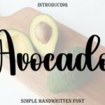 Avocado Font - Featured Image