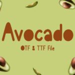 Avocado Font - Featured Image