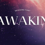 Awakin Font - Featured Image