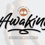 Awaking Font - Featured Image