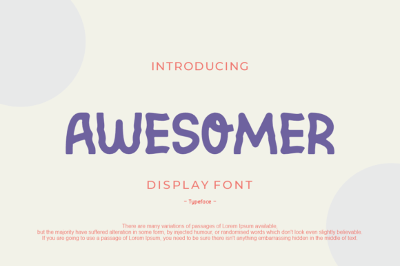 Awesomer Font - Featured Image