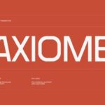 Axiome Font - Featured Image