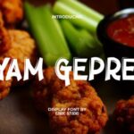 Ayam Geprek Font - Featured Image