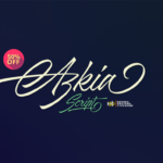Azkia Script Font - Featured Image