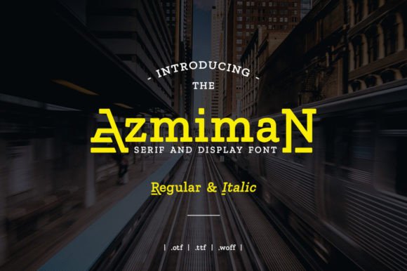 Azmiman Font - Featured Image