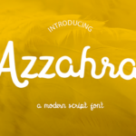 Azzahra Font - Featured Image