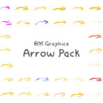 BM Graphics - Arrows Font - Featured Image