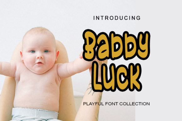 Babby Luck Font - Featured Image