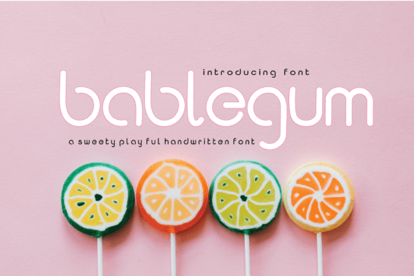 Bablegum Font - Featured Image