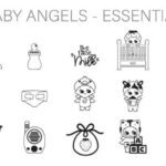 Baby Angels Essentials Dingbats Font - Featured Image