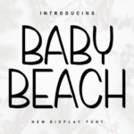 Baby Beach Font - Featured Image
