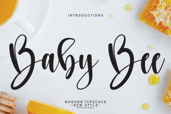 Baby Bee Font - Featured Image