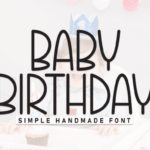 Baby Birthday Font - Featured Image
