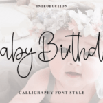 Baby Birthday Font - Featured Image