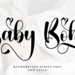Baby Boho Font - Featured Image