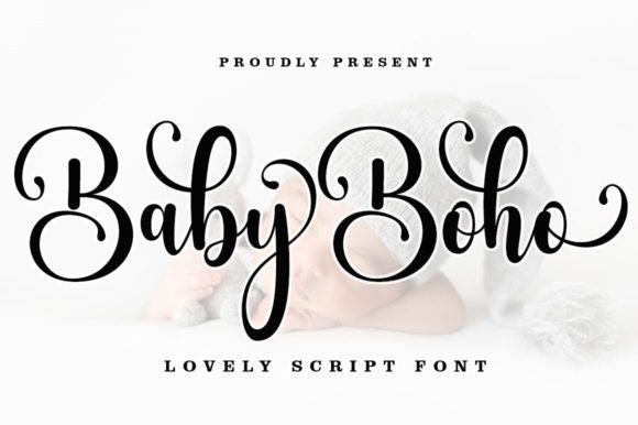 Baby Boho Font - Featured Image