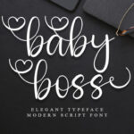 Baby Boss Font - Featured Image
