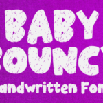 Baby Bouncy Font - Featured Image