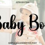 Baby Boy Font - Featured Image
