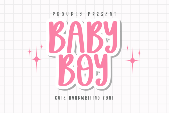 Baby Boy Font - Featured Image
