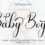 Baby Boys Font - Featured Image