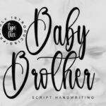 Baby Brother Font - Featured Image