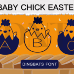Baby Chick Easter Font - Featured Image