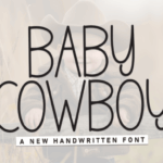 Baby Cowboy Font - Featured Image